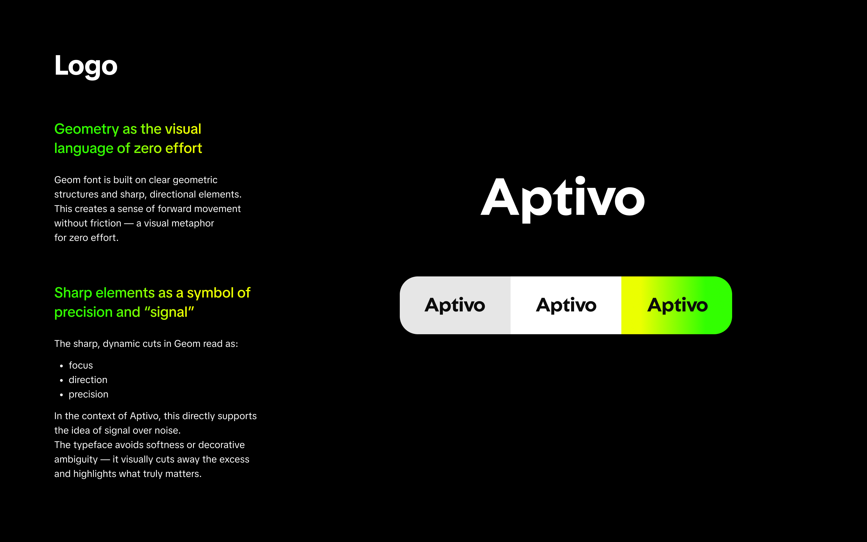 Aptivo visual system application examples