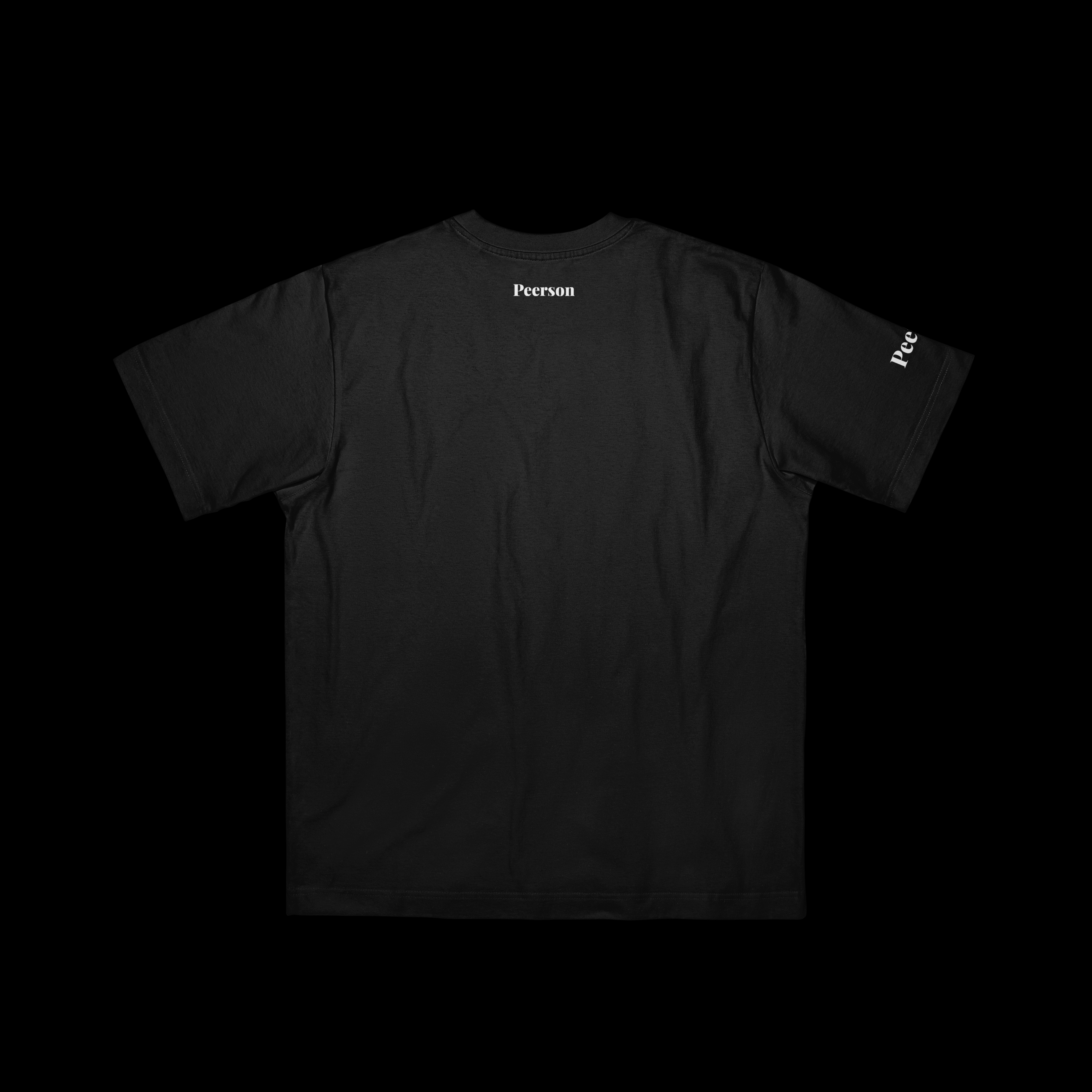 Peerson brand touchpoint t-shirt back