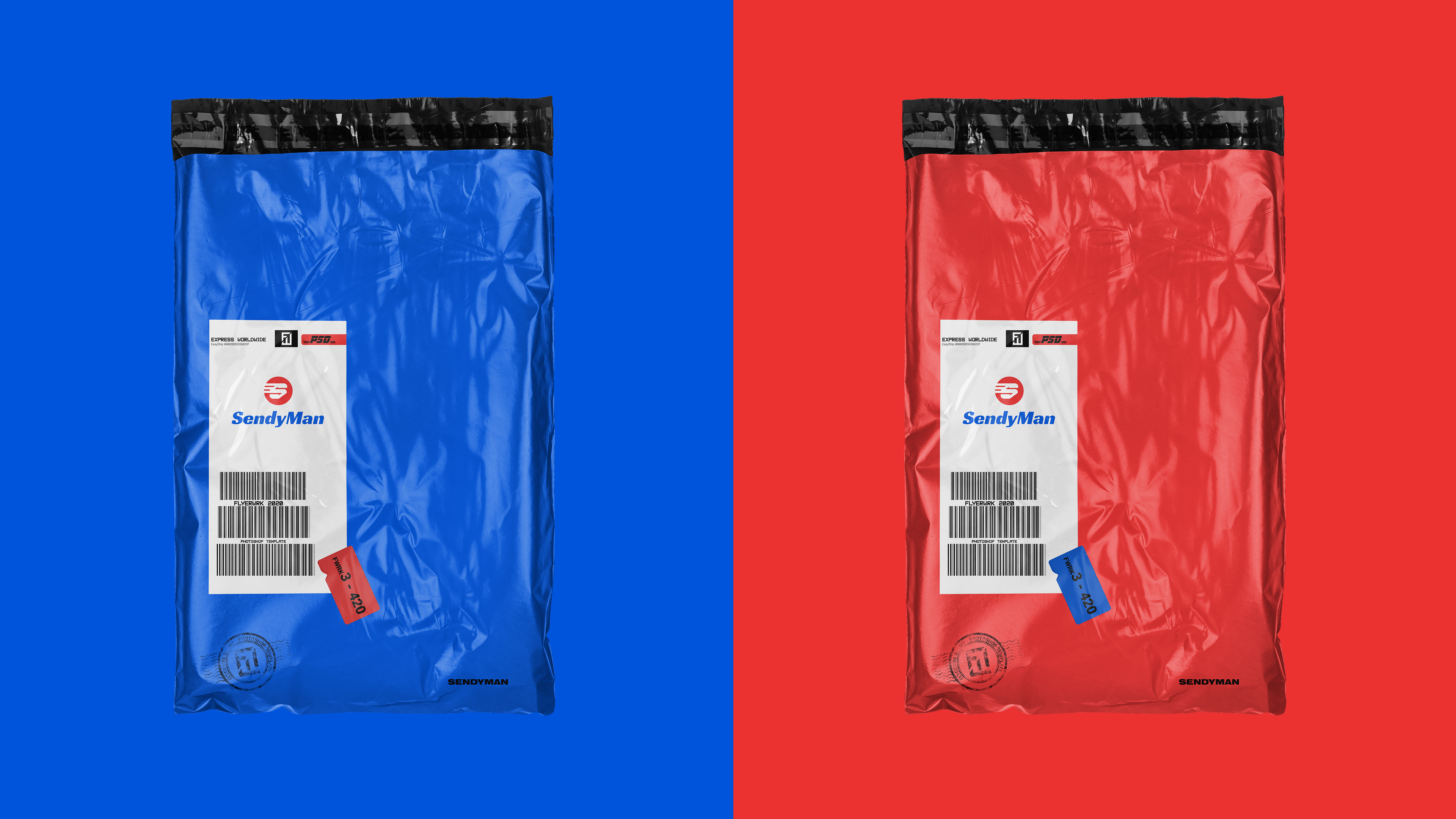 SendyMan package visual direction